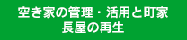 空き家の管理・活用と町家長屋の再生